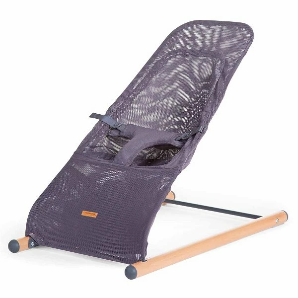 Childhome Evolux Babywippe Anthrazit/natur 1 Childhome Evolux Babywippe Anthrazit/natur