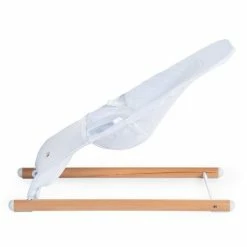 Childhome Evolux Babywippe Weiß/natur -Kinderwagen chevobonw 2