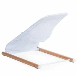 Childhome Evolux Babywippe Weiß/natur -Kinderwagen chevobonw 4