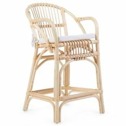 Childhome Montana Junior Stuhl + Kissen Natur Hochstuhl Für Kinder