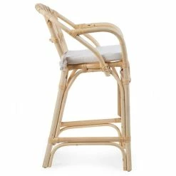 Childhome Montana Junior Stuhl + Kissen Natur Hochstuhl Für Kinder -Kinderwagen chmojcn 3