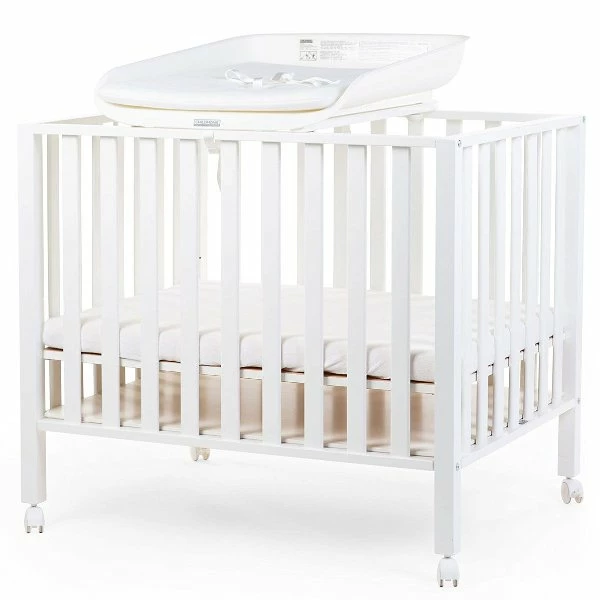Childhome Childwood Evolux Wickelaufsatz Weiß Für Bett Und Laufgitter 2 Childhome Childwood Evolux Wickelaufsatz Weiß Für Bett Und Laufgitter – Bild 2
