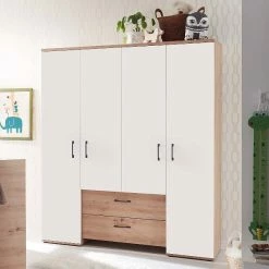 MÄUSBACHER Mäusbacher Cindy Kinderzimmer Dreiteilig Asteiche/weiß Matt 9 MÄUSBACHER Mäusbacher Cindy Kinderzimmer Dreiteilig Asteiche/weiß Matt -Kinderwagen cindy schrank