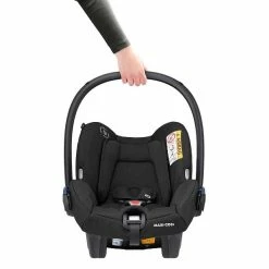 Maxi-Cosi Citi2 Babyschale Essential Black Gruppe 0+ Ab Geburt Bis Ca.12 Monate -Kinderwagen citi black essentialblack lightweight front
