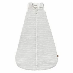Ergobaby Babyschlafsack Silver Waves - Mittel TOG 1.0
