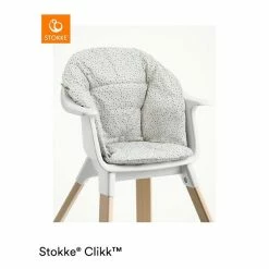 Stokke® Clikk™ Kissen Grey Sprinkles -Kinderwagen clikk natural2 cloudgrey greysprinkle cnfg 1 ecom