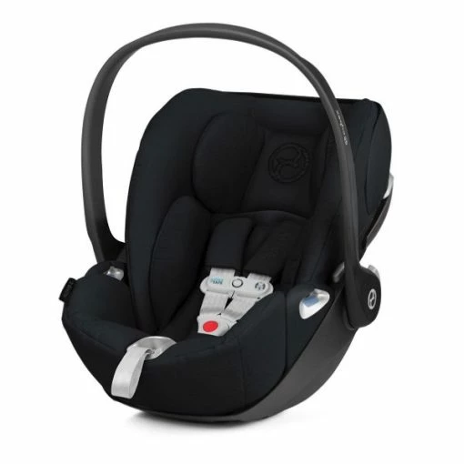 CYBEX Cloud Z I-Size Babyschale Deep Black Inkl. SensorSafe | Gruppe 0+ -Kinderwagen cloud z i size incl sensorsafe design deep black 1