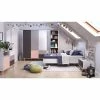 VOX Concept Jugendzimmer 3türig Pink White/grey/graphite