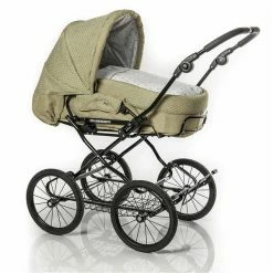 HESBA Condor Light Kinderwagen Außen 285 Innen 200 Black Edition - Räder Schwarz 30 Cm