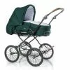 HESBA Condor Light Kinderwagen Außen 640 Innen 117 Black Edition - Räder Schwarz 30 Cm
