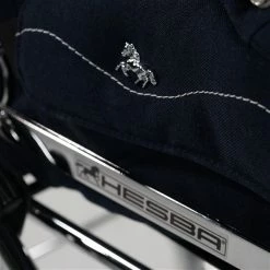 HESBA Condor Coupe Kinderwagen Außen 503 Innen 173 Räder Weiß 25 Cm, Ledergriff Hellbraun -Kinderwagen cro9428