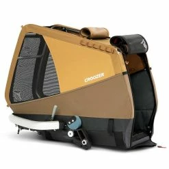 Croozer Dog Enna Sundown Yellow Fahrradanhänger Für Mittelgroße Hunde Geeignet -Kinderwagen croozer dog enna sundown yellow 2022 box side