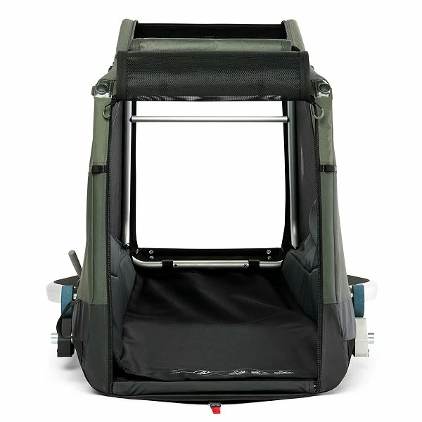 Croozer Dog Mikke Moss Green Fahrradanhänger Für Große Hunde Geeignet 2 Croozer Dog Mikke Moss Green Fahrradanhänger Für Große Hunde Geeignet – Bild 2