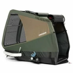 Croozer Dog Mikke Moss Green Fahrradanhänger Für Große Hunde Geeignet 6 Croozer Dog Mikke Moss Green Fahrradanhänger Für Große Hunde Geeignet -Kinderwagen croozer dog mikke moss green 2022 box side