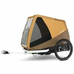 Croozer Dog Tammo Sundown Yellow Fahrradanhänger Für Sehr Große Hunde Geeignet