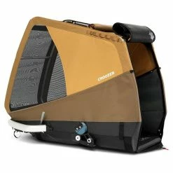 Croozer Dog Tammo Sundown Yellow Fahrradanhänger Für Sehr Große Hunde Geeignet -Kinderwagen croozer dog tammo sundown yellow 2022 box side