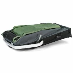 Croozer Dog Bruuno Pine Green Fahrradanhänger Für Extra Große Hunde Geeignet -Kinderwagen croozer dog bruuno 2020 folded web 1
