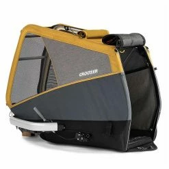 Croozer Dog Peppa Pineapple Yellow Fahrradanhänger Für Mittelgroße Hunde Geeignet -Kinderwagen croozer dog peppa 2020 box side web 1
