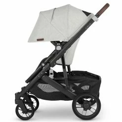 UPPAbaby Cruz V2 Sportwagen Anthony White & Grey Chenille -Kinderwagen cruz22 ath side sunshade