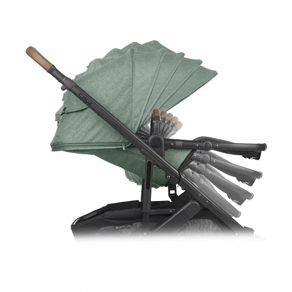 UPPAbaby Cruz V2 Sportwagen Gwen Green Melange 4 UPPAbaby Cruz V2 Sportwagen Gwen Green Melange – Bild 4