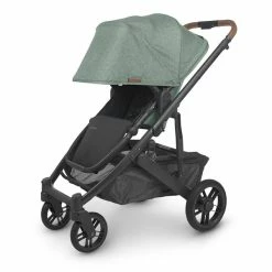 UPPAbaby Cruz V2 Sportwagen Gwen Green Melange 11 UPPAbaby Cruz V2 Sportwagen Gwen Green Melange -Kinderwagen cruz22 gwn sunshade