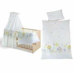 Schardt Cuba Bettset 4- Teilig Mit Bettwäsche, Himmel Und Nestchen