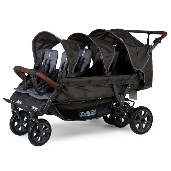 Childhome Neuer Six Seater Sechserwagen Anthrazit, Robust Und Komfortabel 1 Childhome Neuer Six Seater Sechserwagen Anthrazit, Robust Und Komfortabel