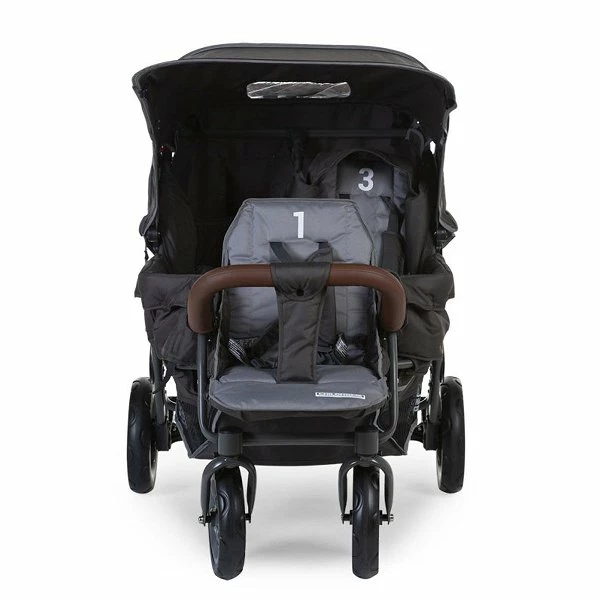 Childhome Drillingswagen Anthrazit Robust Und Komfortabel 2 Childhome Drillingswagen Anthrazit Robust Und Komfortabel – Bild 2