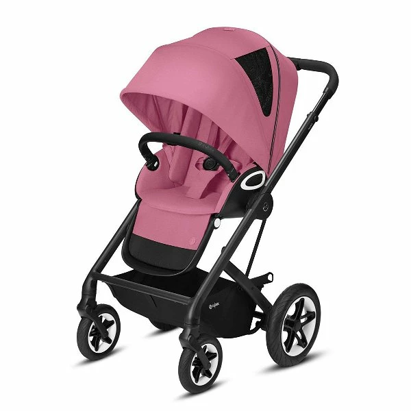 CYBEX Talos S LUX Sportwagen Magnolia Pink Gestell In Black 1 CYBEX Talos S LUX Sportwagen Magnolia Pink Gestell In Black