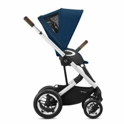 CYBEX Talos S LUX Sportwagen Navy Blue Gestell In Silver -Kinderwagen cyb 20 talosslux int nabl slv y270 fwf