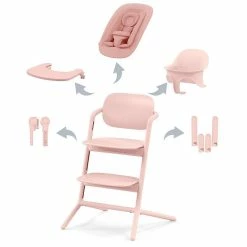 CYBEX LEMO 4in1 Hochstuhl Set Pearl Pink