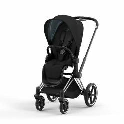 CYBEX PRIAM Sportwagen Onyx Black Conscious Collection New Generation Gestell Wählbar