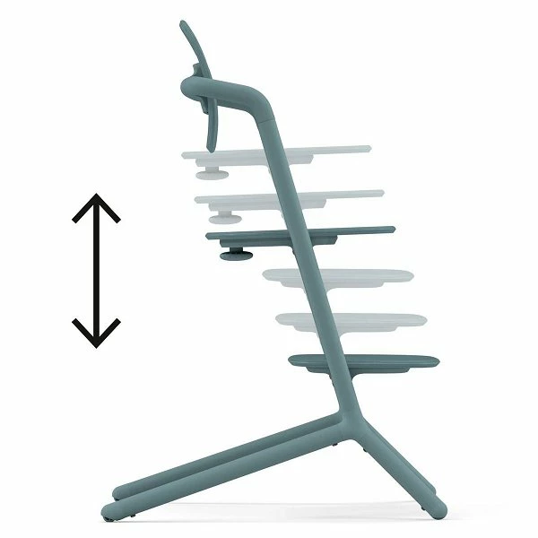 CYBEX LEMO 3in1 Hochstuhl Set Stone Blue – Bild 5