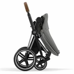 CYBEX PRIAM Sportwagen Manhattan Grey Plus New Generation Gestell Wählbar -Kinderwagen cyb 21 int y270 priam luxseat chbr sogr self standing fold screen ultra hd 2