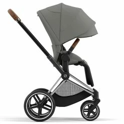 CYBEX PRIAM Sportwagen Manhattan Grey Plus New Generation Gestell Wählbar -Kinderwagen cyb 21 int y270 priam luxseat chbr sogr xxl suncanopy screen ultra hd 2