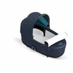 CYBEX MIOS LUX Babywanne Dark Navy Conscious Collection -Kinderwagen cyb 21 int y315 mios luxcarrycot nubl insideview screen hd
