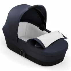 CYBEX Melio Babywanne Navy Blue -Kinderwagen cyb 21 melio2cot eu nabl y315 inside view