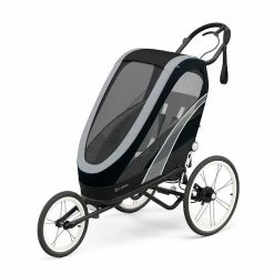 CYBEX ZENO One Box All Black Rahmen + Sitzpaket Als Komplett-Set