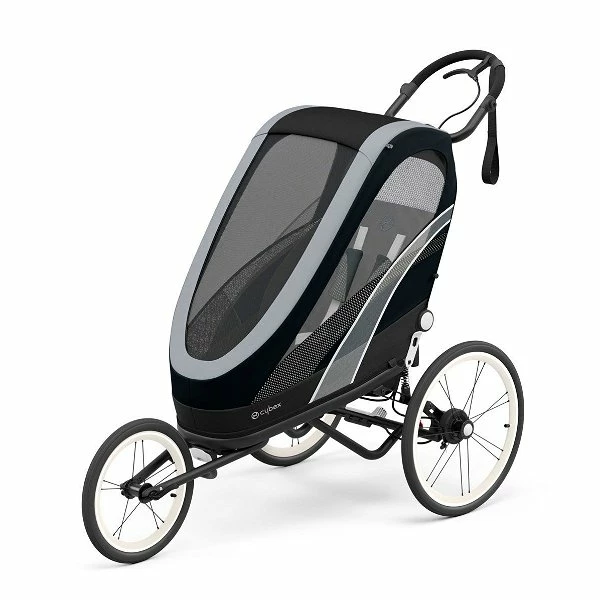 CYBEX ZENO One Box All Black Rahmen + Sitzpaket Als Komplett-Set 1 CYBEX ZENO One Box All Black Rahmen + Sitzpaket Als Komplett-Set