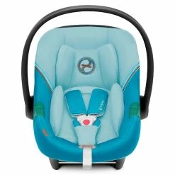 CYBEX Aton S2 I-Size Babyschale Beach Blue Bis 13 Kg -Kinderwagen cyb 22 eu atons2 y000 bebl inlay