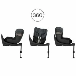 CYBEX Sirona S2 I-Size Monument Grey Ab Geburt Bis 105 Cm (ca. 4 Jahre) -Kinderwagen cyb 22 eu combi sironas2 mngr rotation screen hd