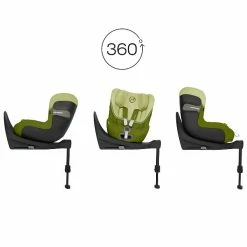 CYBEX Sirona SX2 I-Size Nature Green Ab Geburt Bis 105 Cm (ca. 4 Jahre) -Kinderwagen cyb 22 eu combi sironasx2 nagr rotation screen hd