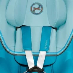 CYBEX Sirona S2 I-Size Beach Blue Ab Geburt Bis 105 Cm (ca. 4 Jahre) -Kinderwagen cyb 22 eu deta sironas2 bebl harness screen hd