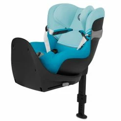 CYBEX Sirona S2 I-Size Beach Blue Ab Geburt Bis 105 Cm (ca. 4 Jahre) -Kinderwagen cyb 22 eu y045 sironas2 bebl beltholder screen hd