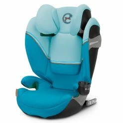 CYBEX Solution S2 I-Fix Kindersitz Beach Blue 3 Bis 12 Jahre