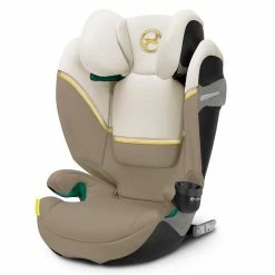 CYBEX Solution S2 I-Fix Kindersitz Seashell Beige 3 Bis 12 Jahre