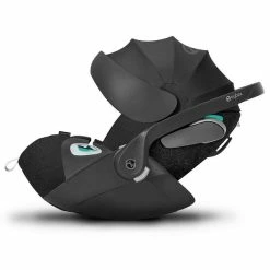 CYBEX Cloud Z2 I-Size Babyschale Plus Deep Black Gruppe 0+ -Kinderwagen cyb 22 eu y090 cloudz2 dpbl plus screen hd
