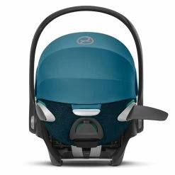 CYBEX Cloud Z2 I-Size Babyschale Plus Mountain Blue Gruppe 0+ -Kinderwagen cyb 22 eu y180 cloudz2 mubl plus lsp screen hd