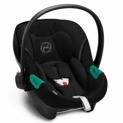CYBEX Aton S2 I-Size Babyschale Moon Black Bis 13 Kg
