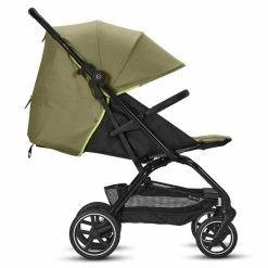 CYBEX Eezy S+2 Buggy Nature Green Gestell In Black | Mit All-Terrain Rädern 9 CYBEX Eezy S+2 Buggy Nature Green Gestell In Black | Mit All-Terrain Rädern -Kinderwagen cyb 22 int excl us y270 eezys 2 blk nagr lieflat